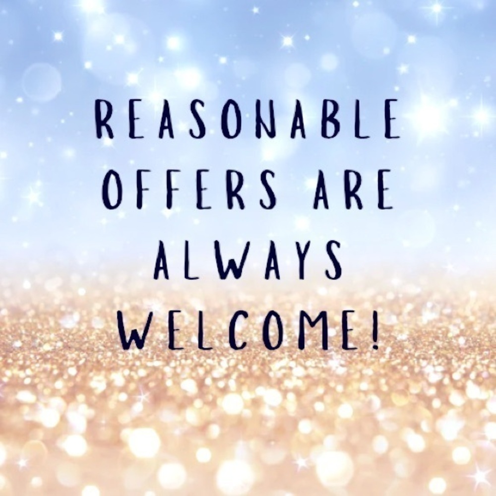 MAKE ME AN OFFER‎ ✨ ANY REASONABLE ONE WILL BE ACCEPTED!!